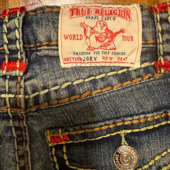 True Religion jeans size 4 in like new condition - Picture 4 of 10